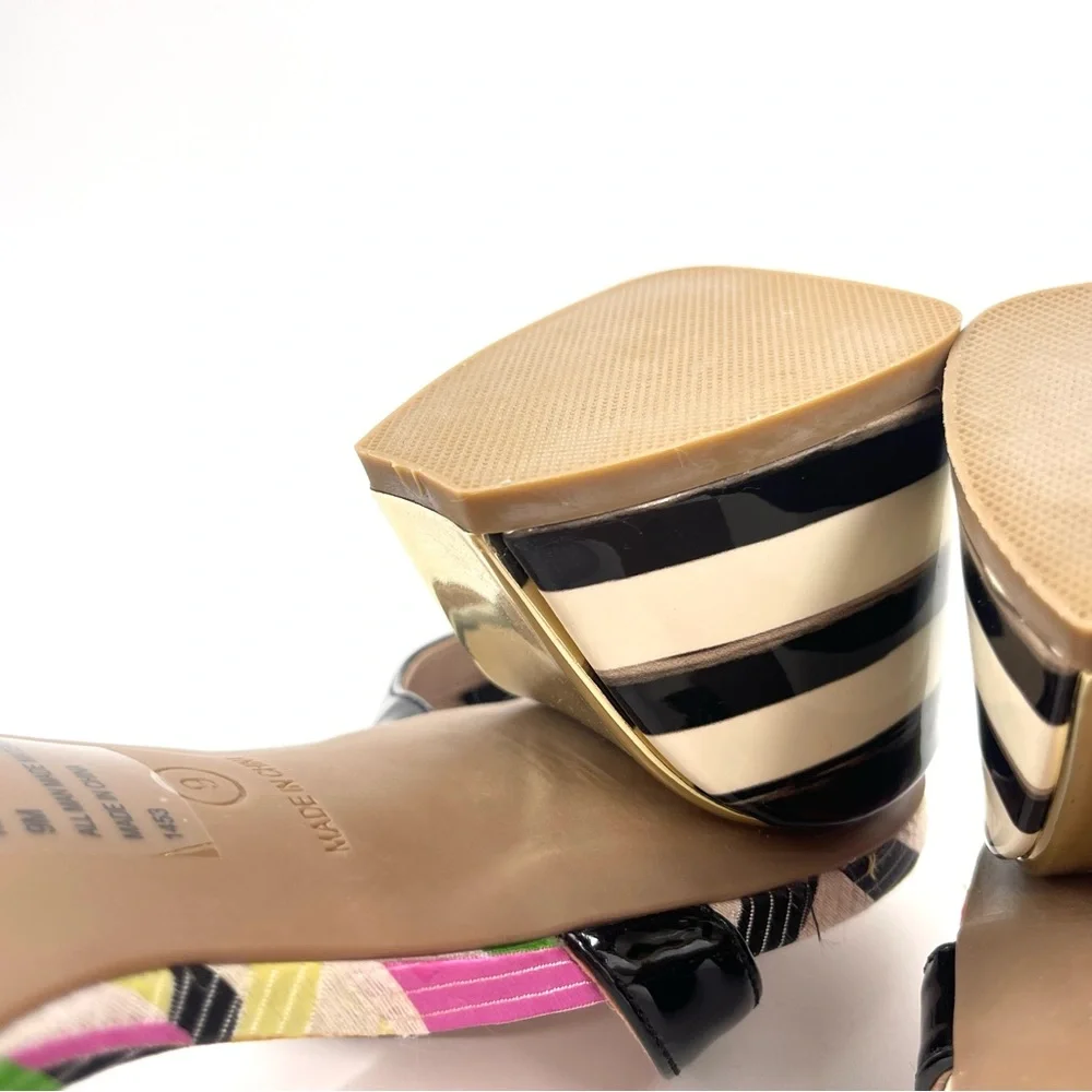 Betsey Johnson Multicolor Floral Sandals - Picture 5 of 6